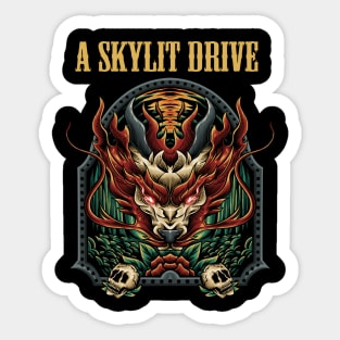 A SKYLIT BAND Sticker